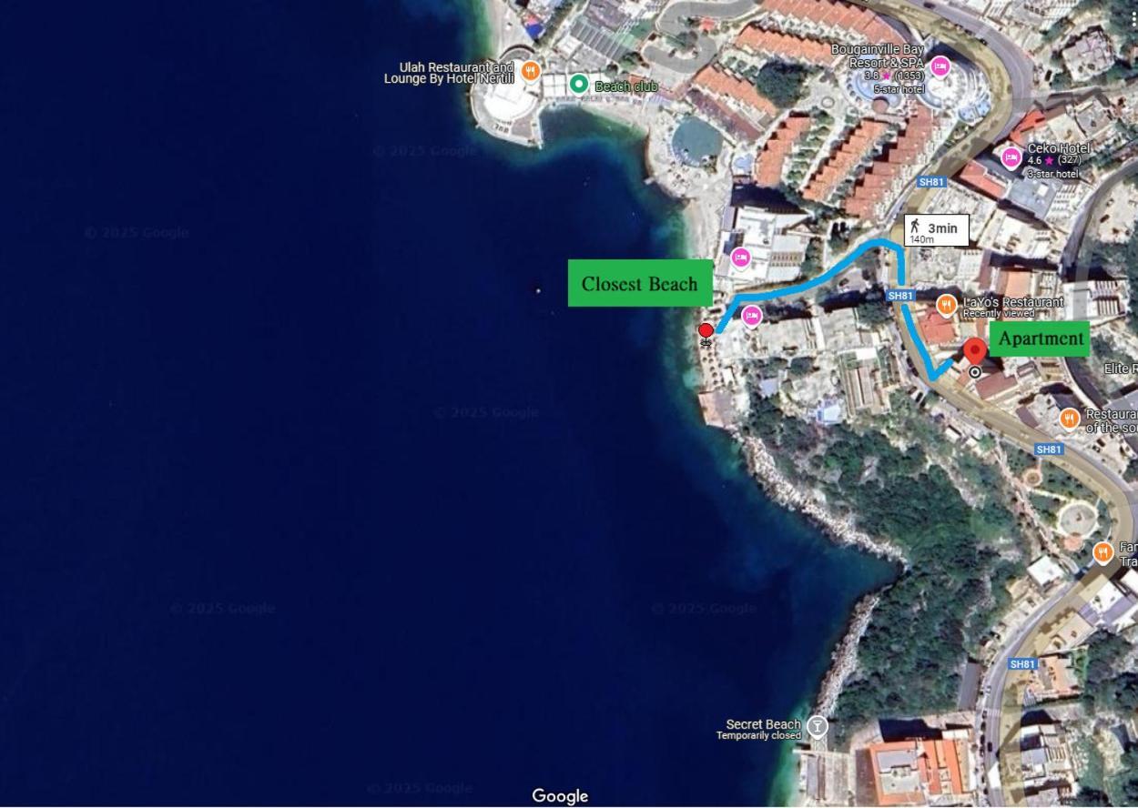 Orange Corner Apartment Sarande Ngoại thất bức ảnh